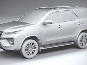 Toyota Fortuner V2 2021 Modelo 3D