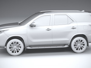 Toyota Fortuner V2 2021 Modelo 3D