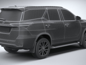 Toyota Fortuner V2 2021 Modelo 3D