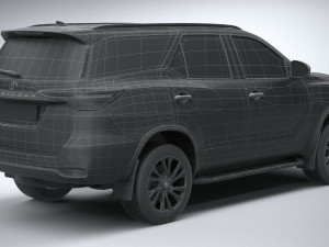 Toyota Fortuner V2 2021 Modelo 3D