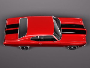 Chevrolet Chevelle 1971 3D Model