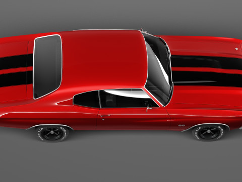 Chevrolet Chevelle SS 1971 3D Model