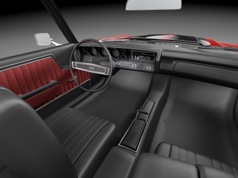 Chevrolet Chevelle SS 1971 3D Model