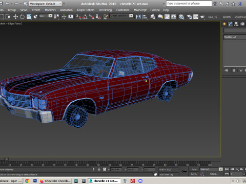 Chevrolet Chevelle SS 1971 3D Model