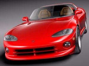 Dodge Viper RT-10 1992-2002 3D 모델