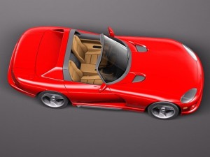 Dodge Viper RT-10 1992-2002 3D 모델