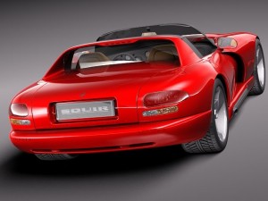 Dodge Viper RT-10 1992-2002 3D 모델