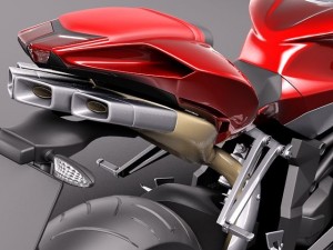 MV Agusta F4 2010 3D Model