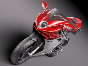 MV Agusta F4 2010 3D Model