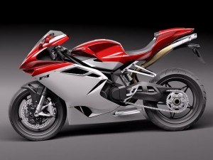 MV Agusta F4 2010 3D Model