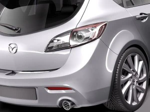 Mazda 3 5-door Hatchback 2012 3D Model