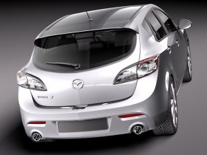 Mazda 3 5-door Hatchback 2012 3D Model
