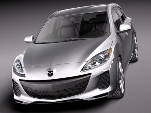 Mazda 3 5-door Hatchback 2012 3D Model