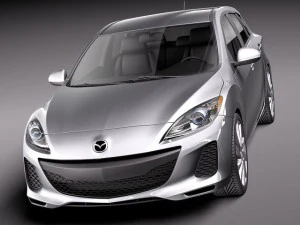 Mazda 3 5-door Hatchback 2012 3D Model