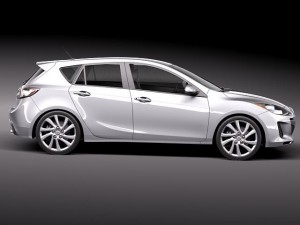 Mazda 3 5-door Hatchback 2012 3D Model