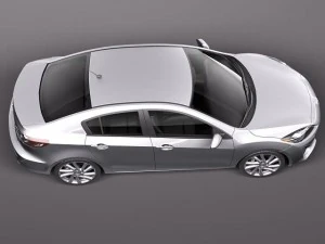 Mazda 3 Sedan 2012 3D Model