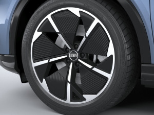 Audi Q4 E-tron S-line 2022 Model 3D