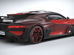 Bugatti Divo Lady Bug 2020 Model 3D