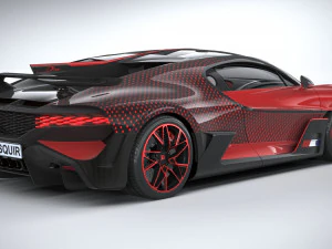 Bugatti Divo Lady Bug 2020 3D Model