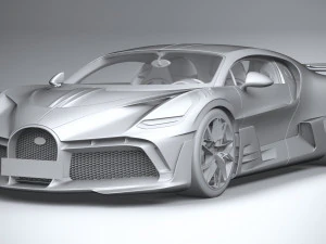 Bugatti Divo Lady Bug 2020 3D Model