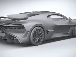 Bugatti Divo Lady Bug 2020 3D Model