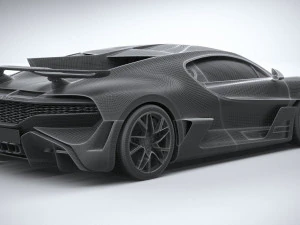 Bugatti Divo Lady Bug 2020 3D Model