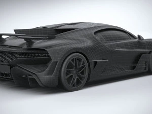 Bugatti Divo Lady Bug 2020 3D Model