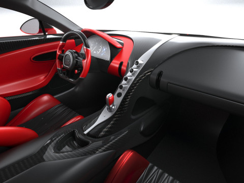 Bugatti Divo Lady Bug 2020 Modelo 3D