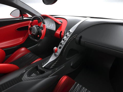 Bugatti Divo Lady Bug 2020 3D Model
