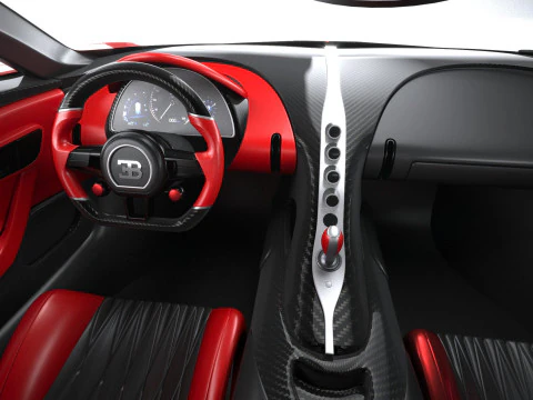 Bugatti Divo Lady Bug 2020 3D Model