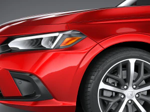 Honda Civic Sedan 2022 3D Model