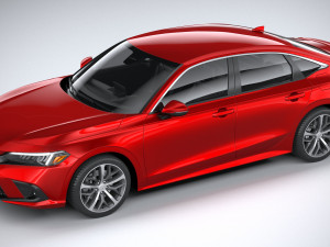 Honda Civic Sedan 2022 Modelo 3D