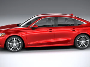 Honda Civic Sedan 2022 3D Model