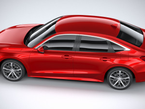 Honda Civic Sedan 2022 Modelo 3D