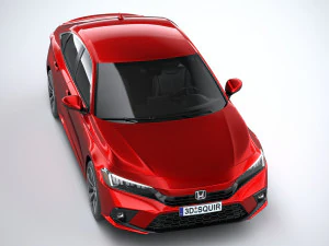 Honda Civic Sedan 2022 3D Model
