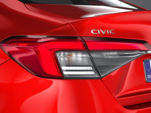 Honda Civic Sedan 2022 3D Model