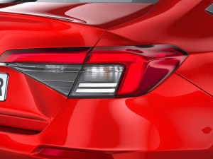 Honda Civic Sedan 2022 Modelo 3D