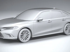 Honda Civic Sedan 2022 3D Model