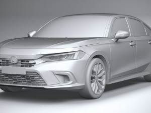 Honda Civic Sedan 2022 Modelo 3D