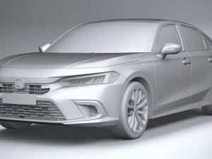 Honda Civic Sedan 2022 3D Model