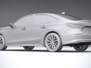 Honda Civic Sedan 2022 Modelo 3D