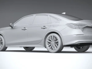 Honda Civic Sedan 2022 3D Model