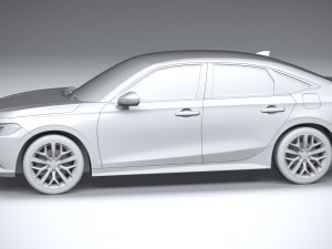 Honda Civic Sedan 2022 Modelo 3D