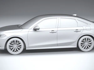 Honda Civic Sedan 2022 3D Model