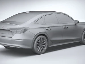 Honda Civic Sedan 2022 3D Model