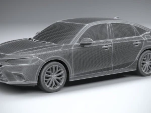 Honda Civic Sedan 2022 3D Model
