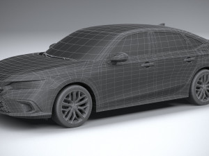 Honda Civic Sedan 2022 Modelo 3D