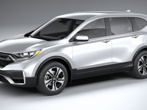 honda cr-v lx 2021 3D Model