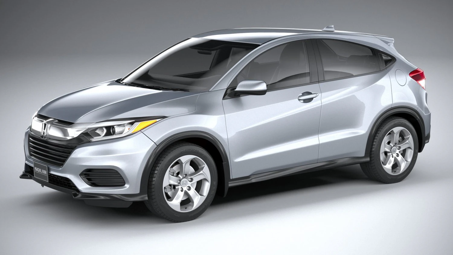 Honda HR-V LX 2020 3D Model .c4d .max .obj .3ds .fbx .stl .blend 