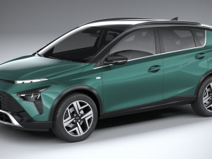 Hyundai Bayon 2022 3D Model
